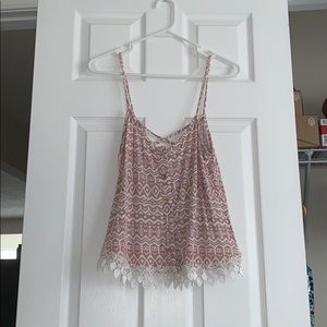 🌻Flowy tank/cropped shirt!